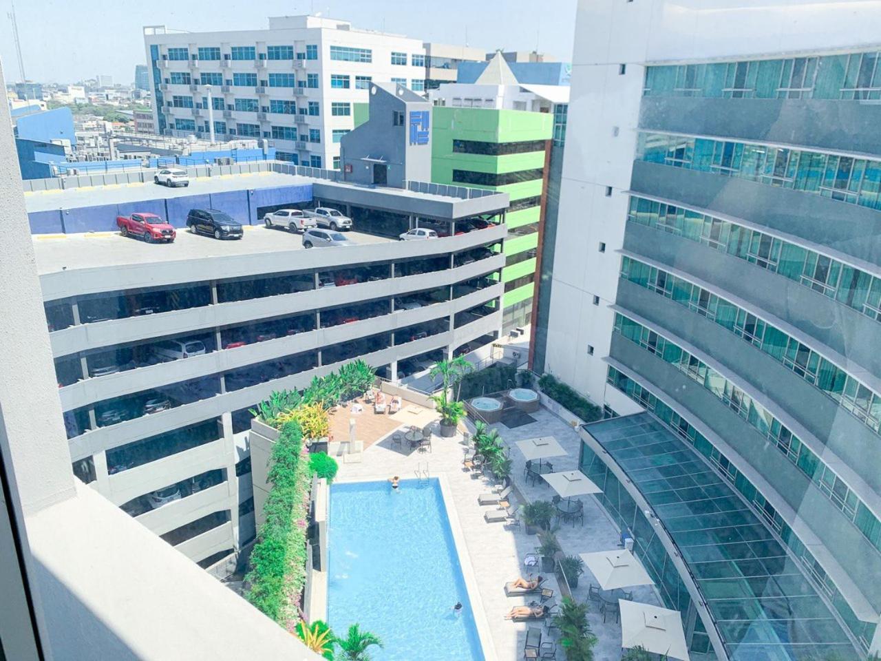 Apartmán Lujoso Depa Con Vista A Todo Guayaquil! Exteriér fotografie